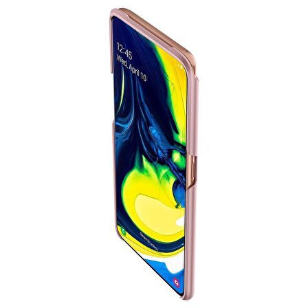 Spigen Galaxy A80 Kılıf Thin Fit Rose Gold