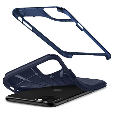Spigen iPhone 11 Pro Kılıf Hybrid NX Denim Blue