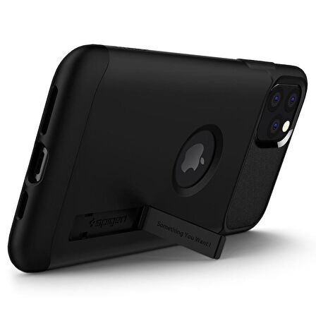 Spigen iPhone 11 Pro Kılıf Slim Armor Black