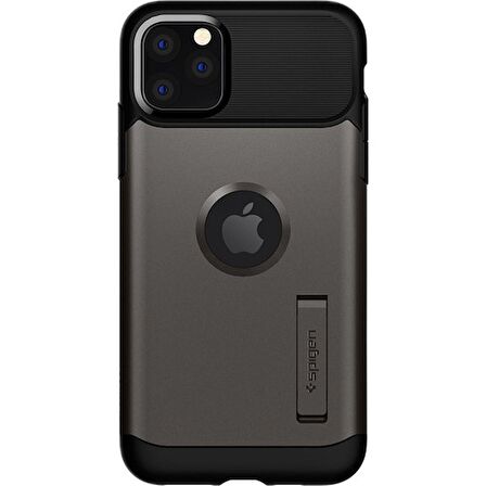 Spigen iPhone 11 Pro Kılıf Slim Armor Gunmetal