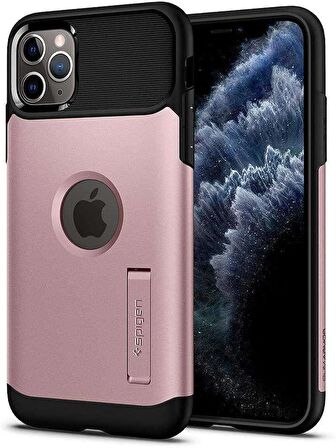 Spigen iPhone 11 Pro Kılıf Slim Armor Rose
