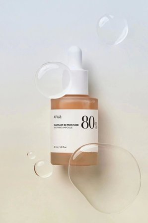 Heartleaf 80% Moisture Ampoule Neme Doyuran Besleyici Aydınlatıcı Konsantre Ampul 30ml