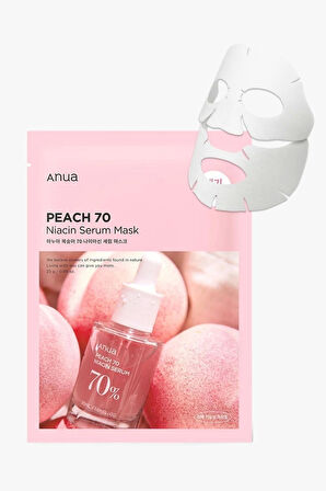 Niacin Serum Mask  Parlatıcı Ve Nemlendirici Şeftali Özlü Niacinamide Serum Maske 25ml