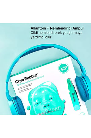 Cryo Rubber™ - Allantoinli Yatıştırıcı Yüz Maskesi 40GM/1.4OZ