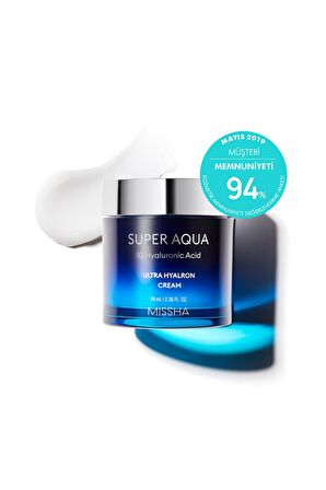 Missha Super Aqua Tüm Cilt Tipleri İçin Su Bazlı Yağsız Nemlendirici Yüz Bakım Kremi 70 ml