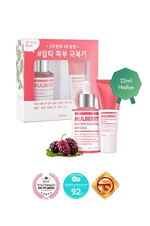 Missha Kuru-Karma-Yağlı Ciltler İçin Aydınlatıcı Gece-Gündüz Leke Ampul-Krem 50 ml & Leke Karşıtı Aydınlatıcı Dut Özlü Krem 22 ml  