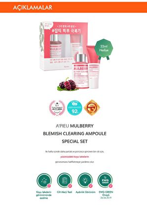 Missha Kuru-Karma-Yağlı Ciltler İçin Aydınlatıcı Gece-Gündüz Leke Ampul-Krem 50 ml & Leke Karşıtı Aydınlatıcı Dut Özlü Krem 22 ml  