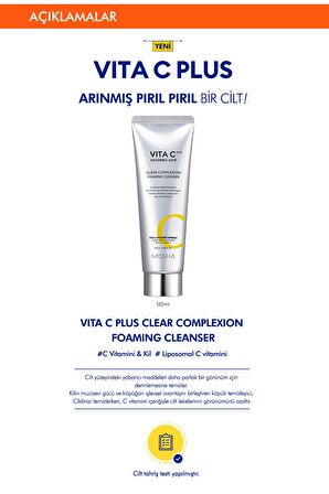 Leke Karşıtı C Vitamini İçerikli Temizleme Köpüğü 120ml Vita C Plus Complexion Foaming Cleanser