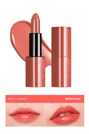 Yoğun Pigmentli Besleyici Nemli Bitişli Ruj  Dare Rouge Sheer Sleek (09 Peach Cinnamon)