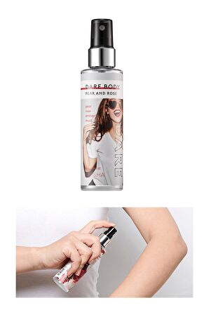 Yoğun Esanslı Kalıcı Saç&Vücut Spreyi 105ml Dare Body Mist (Pear&Rose)