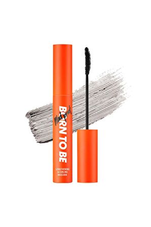 Kıvırma Özelliğine Sahip Maskara A'PIEU Born To Be Madproof Lengthening&Curling Mascara (Lv.2) (No.0