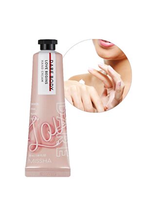 Çarpıcı Kokulu, Nemlendirme Etkili El Bakım Kremi Dare Body Hand Cream (Love Begins)