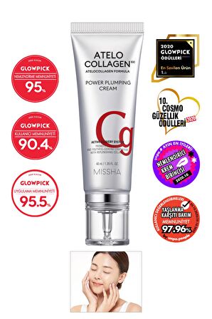 Missha Kırışıklık Karşıtı Hyalüronik Asit Kolajen 30 Yaş + Gece-Gündüz Yüz ve Boyun Kremi 50 ml 