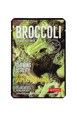 DERMAL IT'S REAL SUPER GIDA MASKESI [BROKOLI] 25 GR
