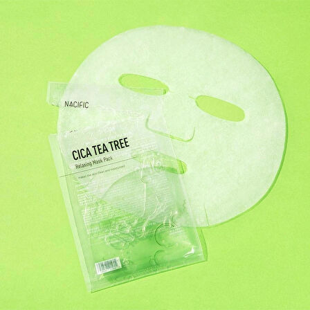 Nacific 2’li Maske Seti (Cica Tea Tree + Salicylic) – , Gözenek, Yağlı Cilt Karşıtı