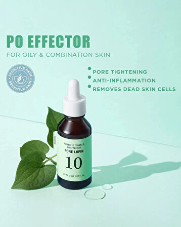 It's Skin Power 10 Formula PO Effector 30ml AD Pore Lupin - Gözenek Serumu