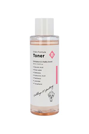 B Skin Formula Toner - Arındırıcı Canlandırıcı Vitamin Tonik