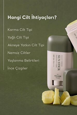 Daily Fresh Sun Stick 50+ Pa++++ - Vegan Stick Güneş Koruyucu