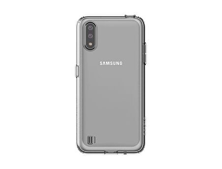 Samsung Galaxy A01 KDLab Koruyucu Kılıf Şeffaf