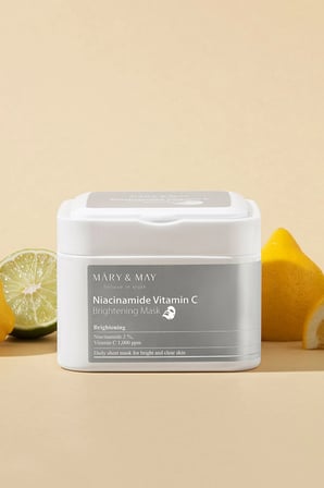 Mary&May Niacinamide Vitamin C Brightening Mask Yüz Nemlendirici 30 Adet 400 Gr