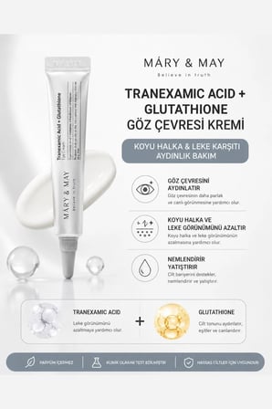 Mary&May PDRN Retinol ve Tranexamic Acid Glutathione Cilt Bakım Seti