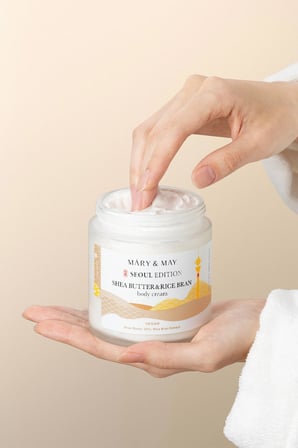 Mary&May Seoul Edition Shea Butter & Rice Bran Vücut Kremi 250ml Vegan