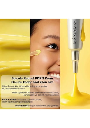 Mary & May Smart Retinol™ Spicule Retinol PDRN Krem 15g (%0.1 Retinol, 2000 ppm PDRN)