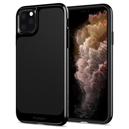 Spigen iPhone 11 Pro Kılıf Neo Hybrid Jet Black