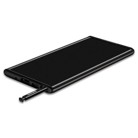 Spigen Galaxy Note 10 ile Uyumlu Kılıf Neo Hybrid Gunmetal