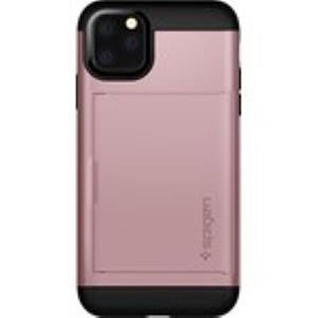 Spigen iPhone 11 Pro Max Kılıf Slim Armor CS Rose Gold-075CS27427