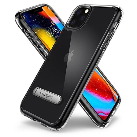 Spigen iPhone 11 Pro ile Uyumlu Kılıf Ultra Hybrid S Crystal Clear