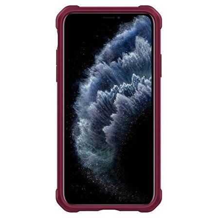 Spigen iPhone 11 Pro Kılıf Gauntlet Iron Red