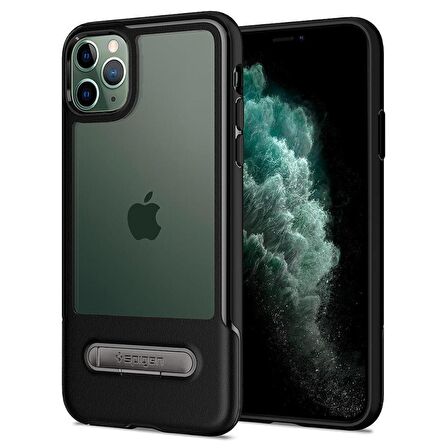 Spigen iPhone 11 Pro Kılıf Slim Armor Essential S Black