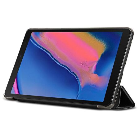 Spigen Galaxy Tab A 8.0 S Pen (2019) Kılıf Smart Fold Black