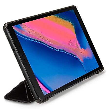 Spigen Galaxy Tab A 8.0 S Pen (2019) Kılıf Smart Fold Black