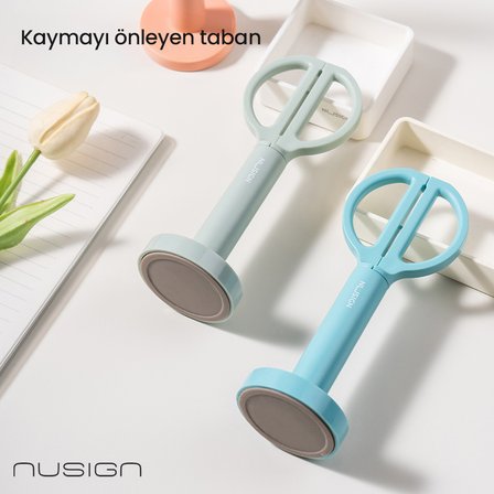 NUSIGN Klasik Dik Durabilen Makas ENS051  60×70×180 mm – Pembe