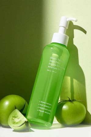 Green Tomato Double Cleansing Ampoule Oil / Çift Etkili Temizleme Yağı 200g