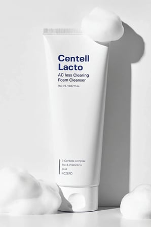 Centell Lacto AC less Clearing Foam / Akneye Eğilimli Ciltlere Temizleyici 150ml