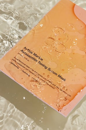 Active Marine Astaxanthin Toning Serum Mask (1 Adet)