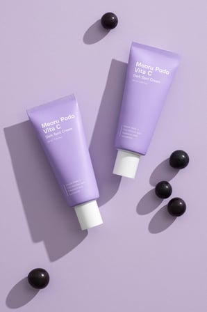 Meoru Podo VitaC Dark Spot Cream / Kırışıklık karşıtı ve Cilt Aydınlatıcı Krem 50ml