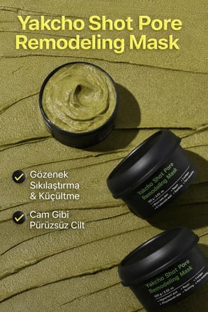 Yakcho Shot Pore Remodeling Mask / Spiküllü Gözenek Sıkılaştırıcı Maske