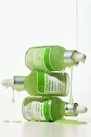 Green Tomato Pore Zero Ampoule+ 40ml/ Yeşil Domates Ampul