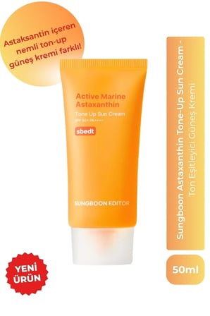 Sungboon Astaxanthin Tone-Up Sun Cream - Ton Eşitleyici Güneş Kremi
