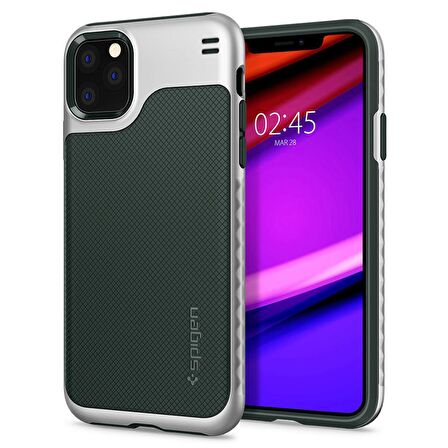 Spigen iPhone 11 Pro Kılıf Hybrid NX Forest Green