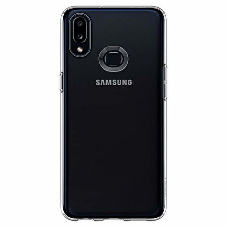 Spigen Galaxy A10s ile Uyumlu Kılıf Liquid Crystal Crystal Clear