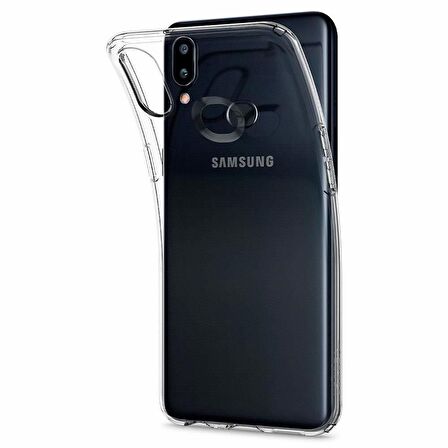 Spigen Galaxy A10s ile Uyumlu Kılıf Liquid Crystal Crystal Clear