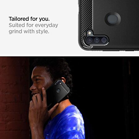 Spigen Galaxy M11 / Galaxy A11 Kılıf Rugged Armor Matte Black