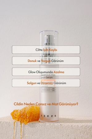 PROPOLIS PBA Enrich Serum, 30ml | Zengin Beslenme, Derin Nemlendirme, Niasinamid Serumu