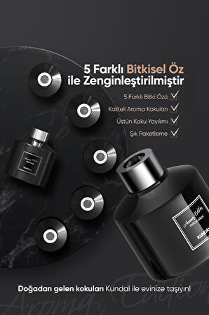 Parfüm Difüzörü Aroma Serisi KUNDAL Perfume Diffuser Aroma Edition 200ml 2Adet (Pyeon Baek)