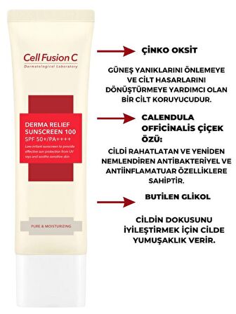 Cell Fusion C Derma Relief Sunscreen SPF50+/PA++++ 35ml+35ml Set